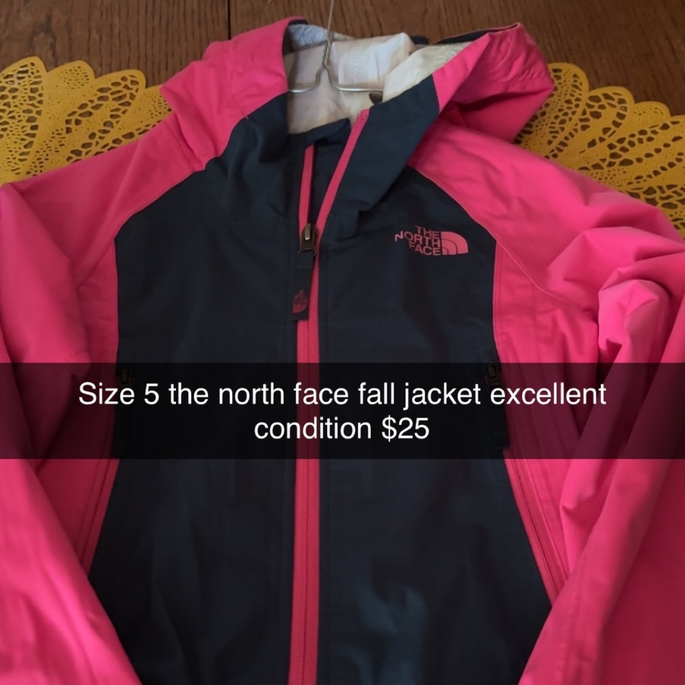 Girls north face